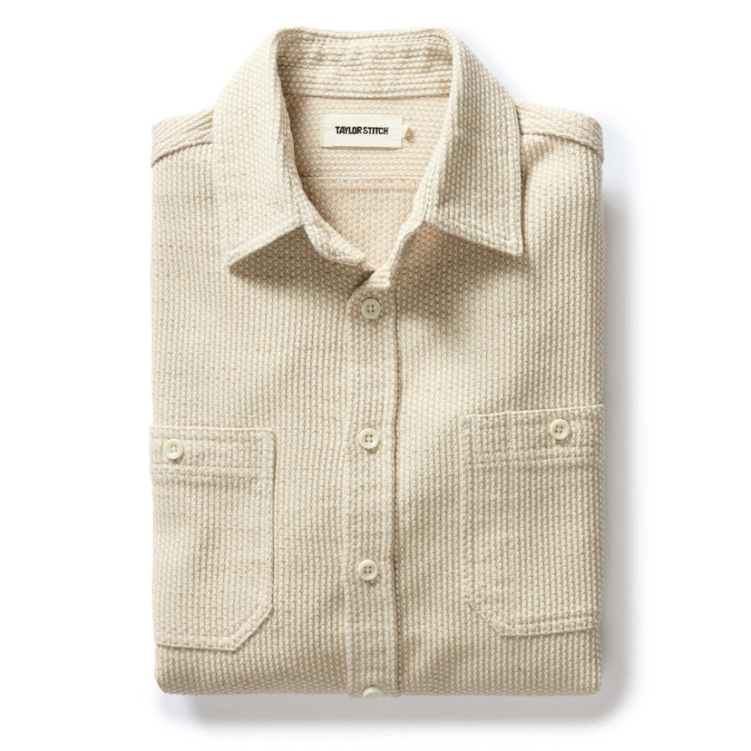 Taylor Stitch - The Utility Shirt in Natural Sashiko