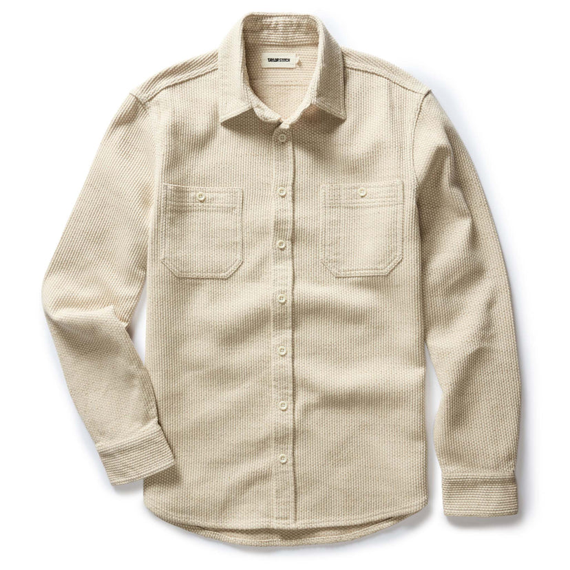 Taylor Stitch - The Utility Shirt in Natural Sashiko