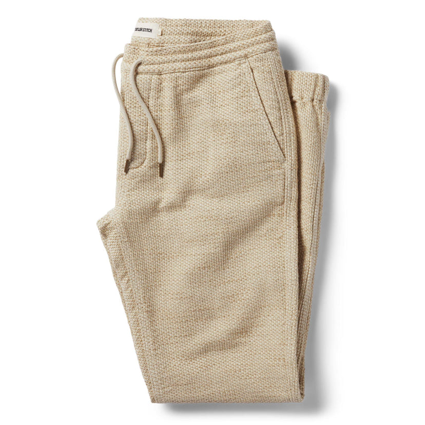 Taylor Stitch - The Après Pant in Natural Sashiko