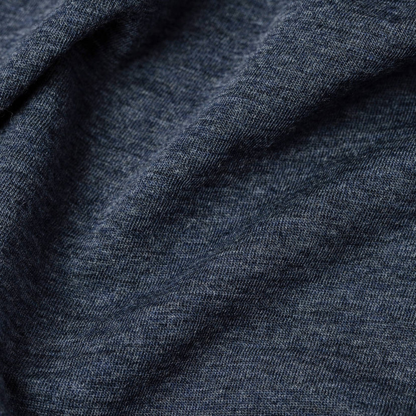 Taylor Stitch - The Merino Tee in Heather Navy