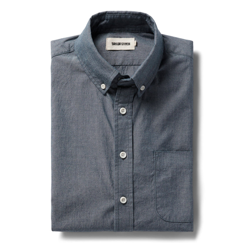 Taylor Stitch - The Jack in Rinsed Indigo Chambray