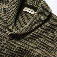 Taylor Stitch - The Crawford Sweater in Fatigue Olive