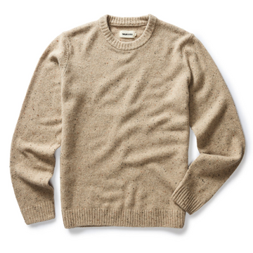 Taylor Stitch - The Lodge Sweater in Sand Donegal