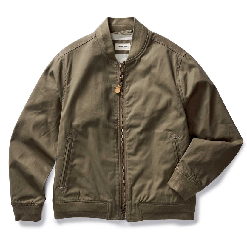 wax thm Fatigue jacket カーキ Taylor Stitch - The Bomber Jacket in Fatigue Olive Dry Wax