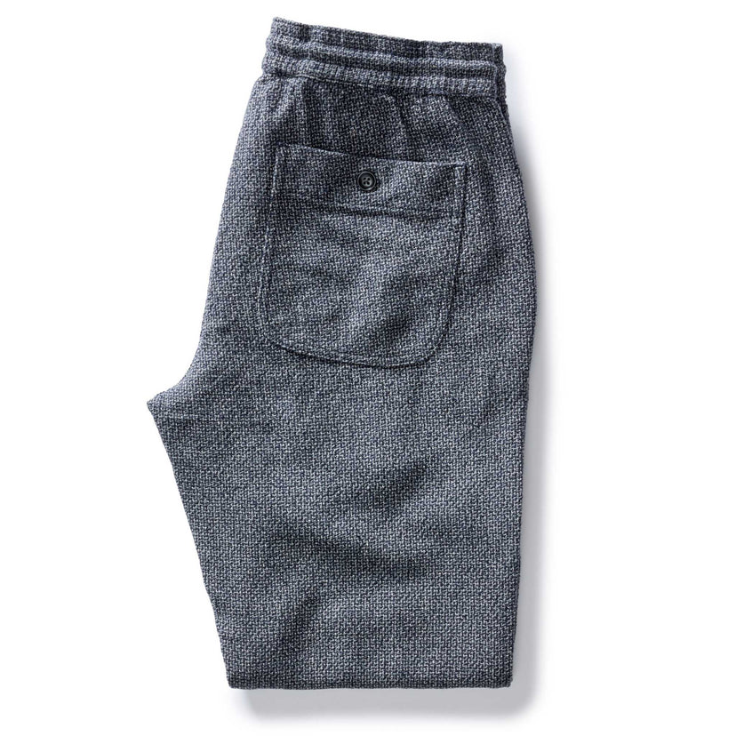 Taylor Stitch - The Apres Pant in Navy Linen Tweed