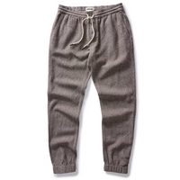 Taylor Stitch - The Apres Pant in Granite Linen Tweed