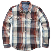 Outerknown - Blanket Shirt in Henna Rouge Plaid