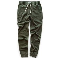 Taylor Stitch - The Fillmore Pant in Dark Olive Terry