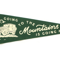 Oxford Pennant - Going To The Mountains Pennant
