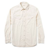 Taylor Stitch - The Western Shirt in Natural Pincord