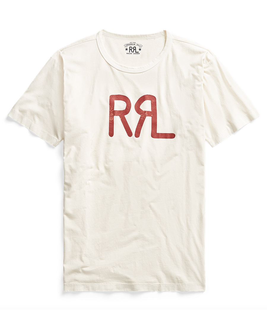 Double RL - Logo Cotton Jersey T-Shirt