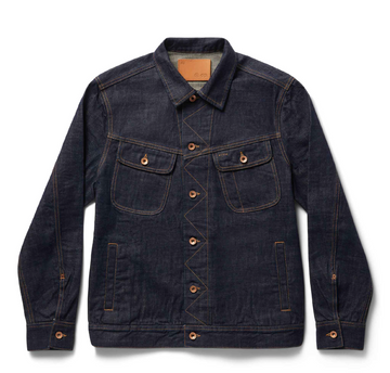 Taylor Stitch - The Long Haul Jacket in Rinsed Organic Selvage