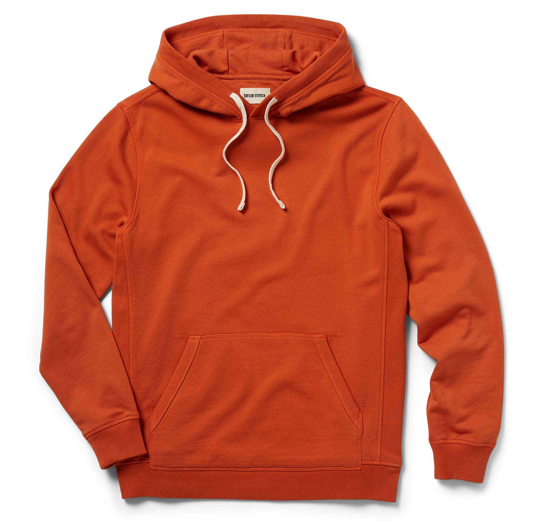 Taylor Stitch - The Fillmore Hoodie in Rust