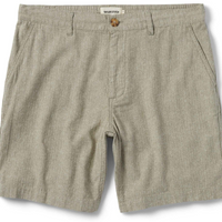 Taylor Stitch - The Easy Short in Olive Herringbone