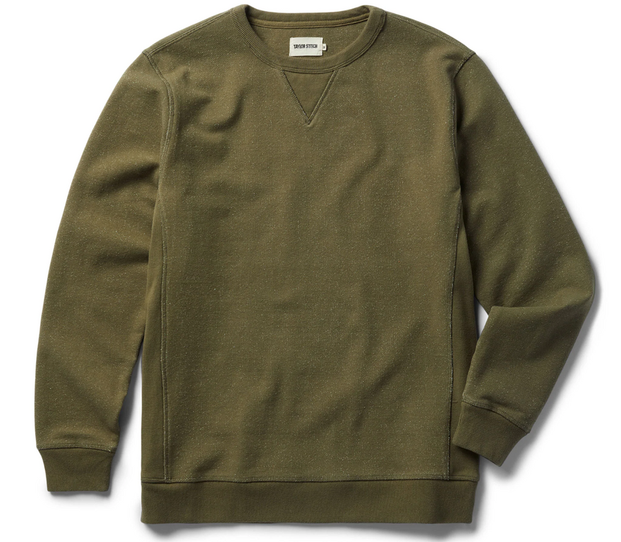 Taylor Stitch - The Fillmore Crewneck in Cypress Terry