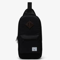 Herschel - Heritage Shoulder Bag in Black/Chicory Coffee