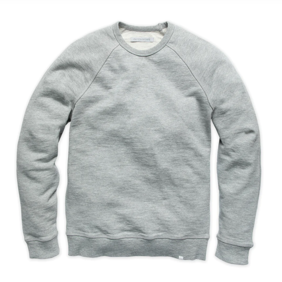 Outerknown- Sur Sweatshirt in Heather Grey