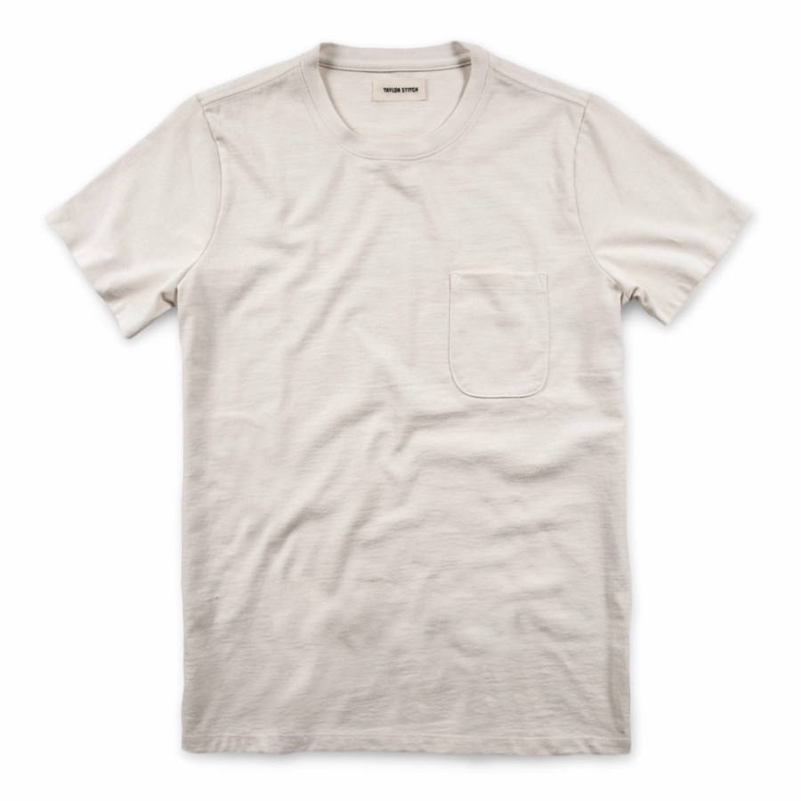 Taylor Stitch - Heavy Bag Tee in Natural
