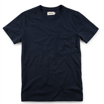 Taylor Stitch - Heavy Bag Tee in Navy